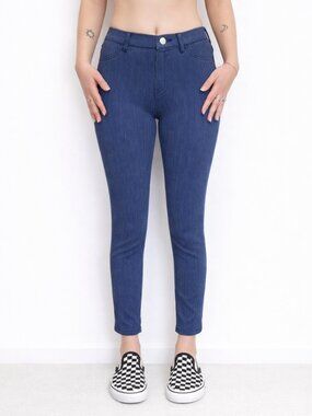 UNIQLO Pinstriped Stretch Pants